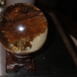 Elegant phantom quartz Sphere